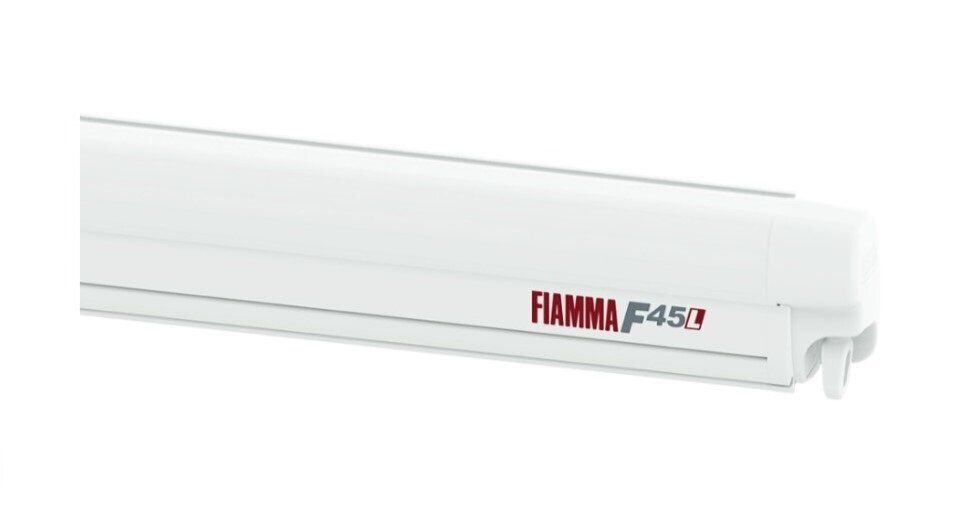 Markiza Fiamma F45S/F45L, biała obudowa, szare płótno długość 450 cm wersja F45 S