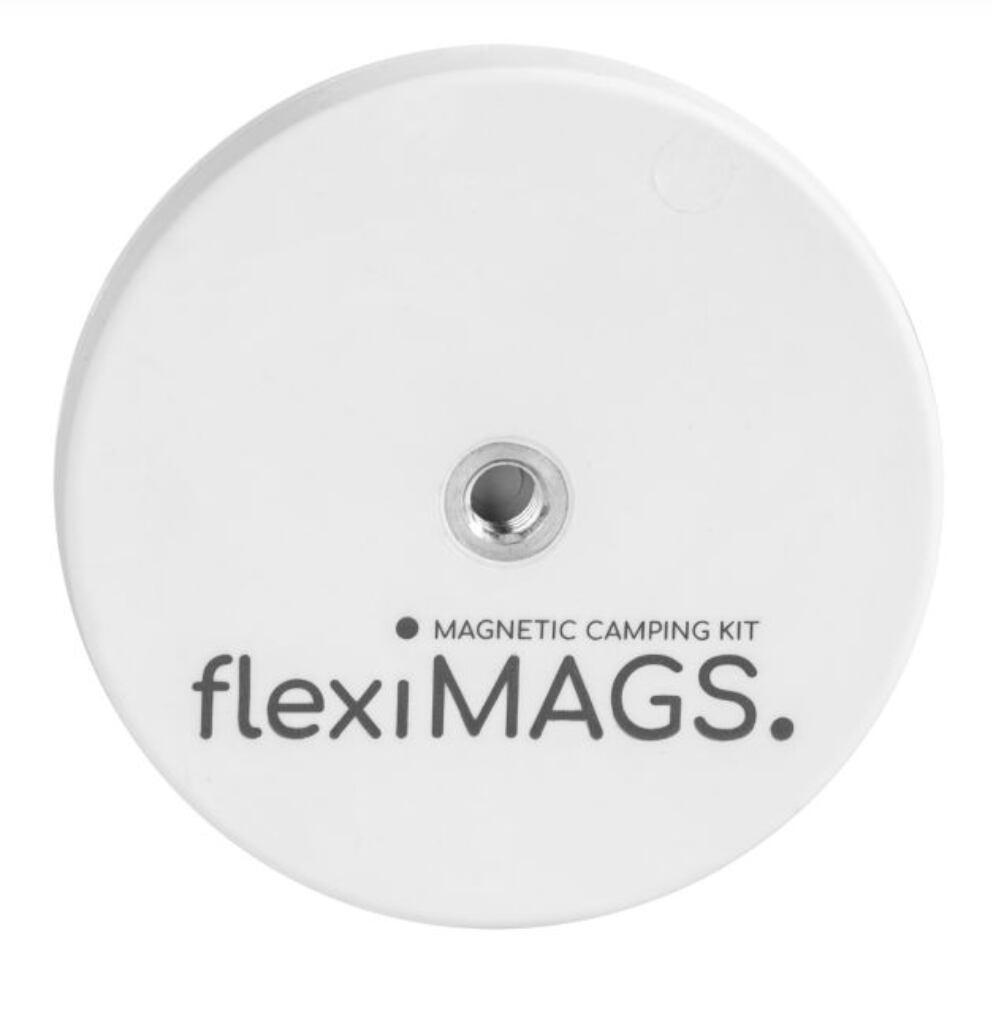 Uchwyt magnetyczny FlexiMAGS kolor biały średnica 22 mm