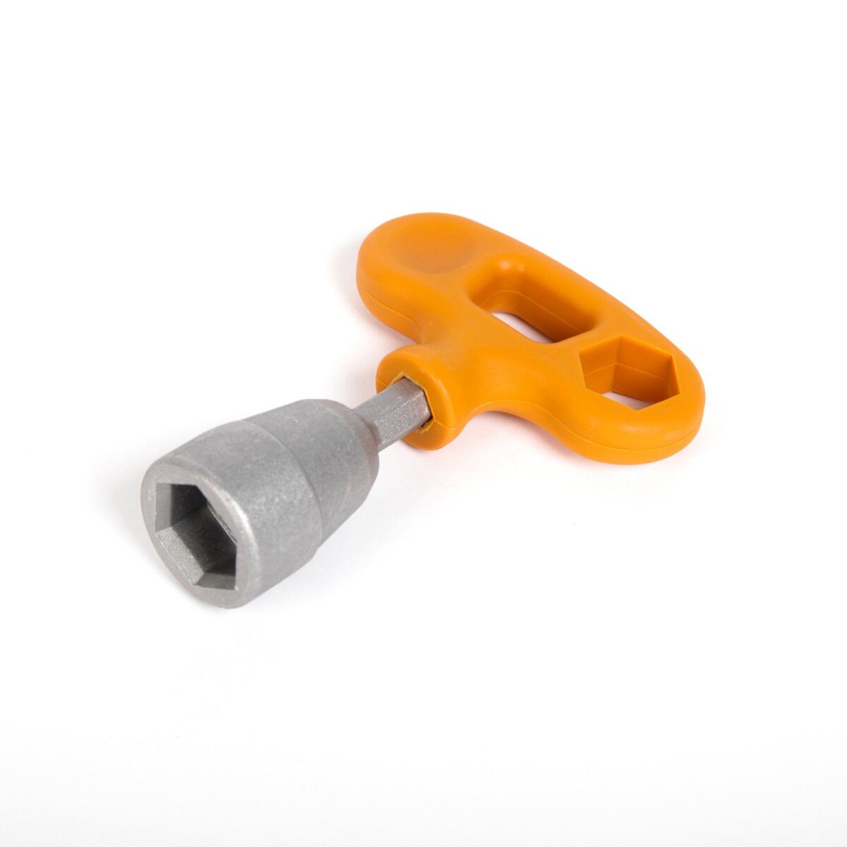 Dwuczęściowy śrubokręt do kołków wkrętowych Peggy Peg, aluminiowy