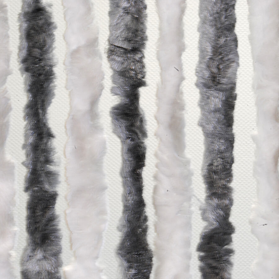 Kurtyna przeciw owadom do drzwi Brunner, 100 × 205 cm kolor szary/biały