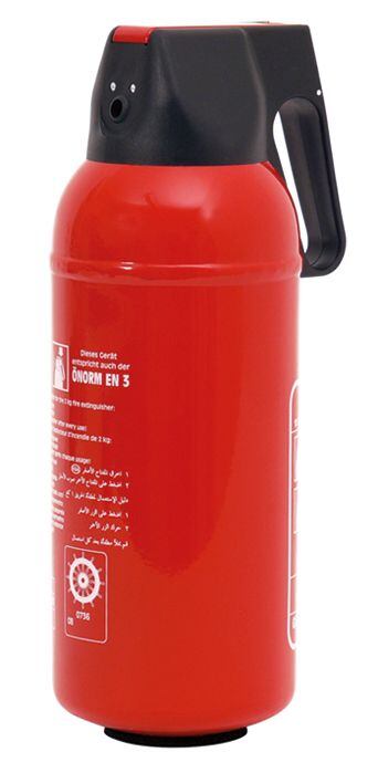 Gaśnica proszkowa Gloria waga zawartości 2 kg