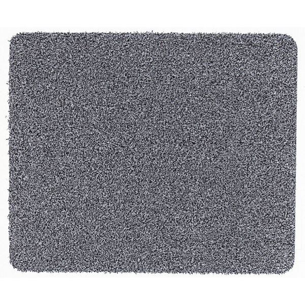 Mata bawełniana LAKO Aquastop kolor szary wymiary (dł. x szer.) 60 × 50 cm