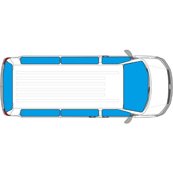 Kompletny zestaw wewnętrzny termoosłon Carbest dla VW T4