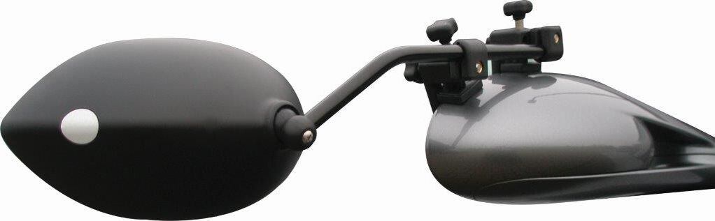 Uniwersalne lusterka wsteczne Milenco Aero Mirror szkło lusterka proste wymiary (szer. x wys.) 42 × 15 cm