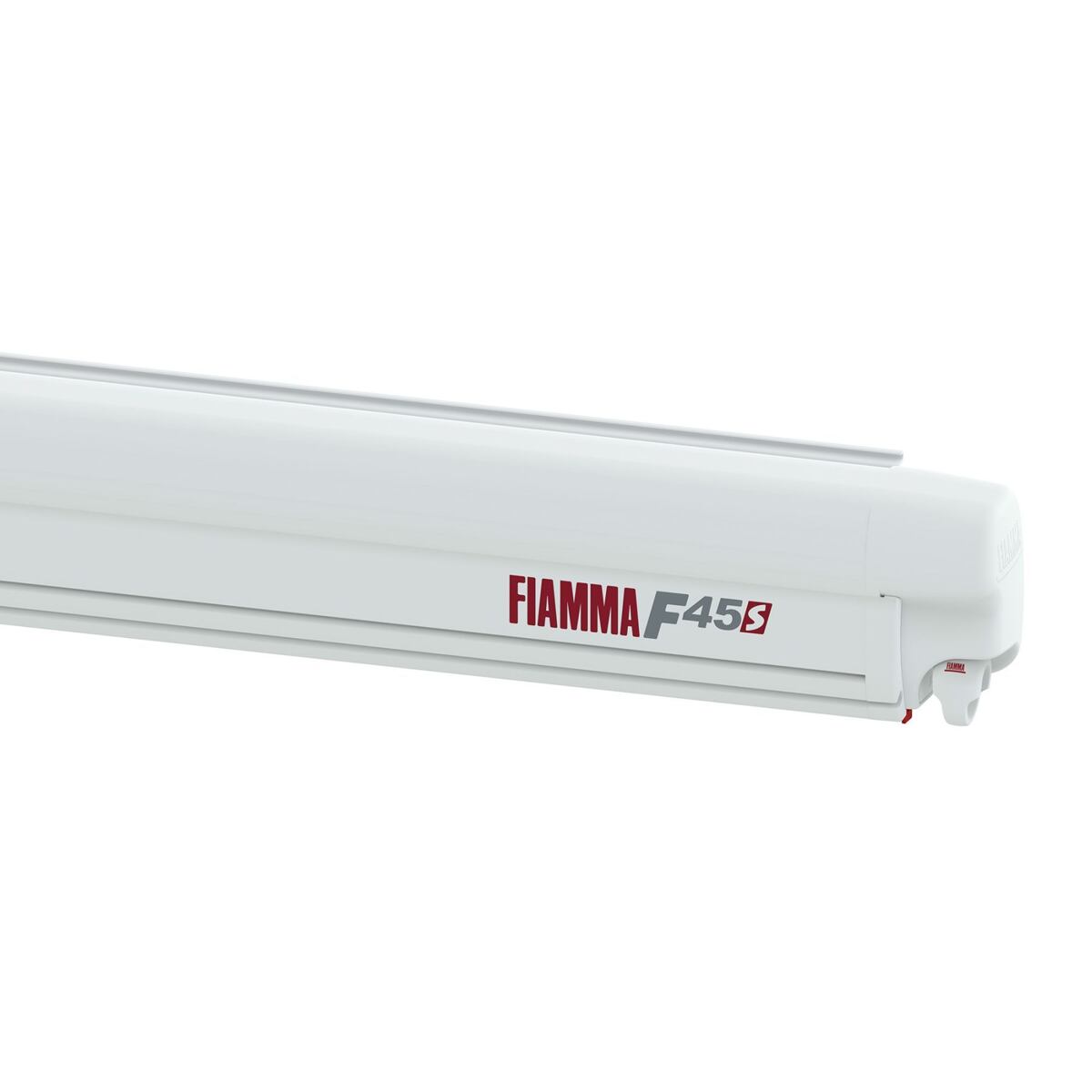 Markiza Fiamma F45S/F45L, biała obudowa, niebieskie płótno długość 260 cm wersja F45 S