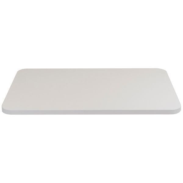 Blat stołu VierTec kolor biały wymiary (dł. x szer. x wys.) 45 × 80 × 2,8 cm
