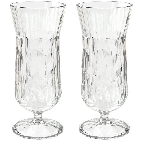 Kieliszek koktajlowy Koziol Super Glass Club 400 ml, 2 szt.