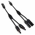 Kabel MC4 do równoległego połączenia paneli słonecznych EcoFlow 30 cm