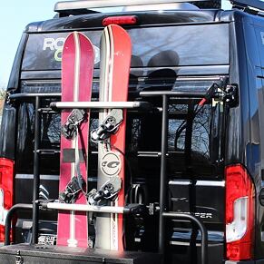 Uchwyt na narty lub snowboard EuroCarry Ski/Snowboard Kit