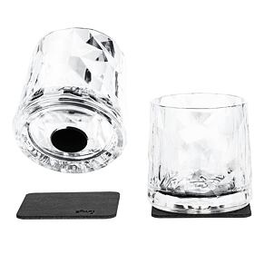 Magnetyczne szklanki do whisky Silwy 250 ml, 2 szt.