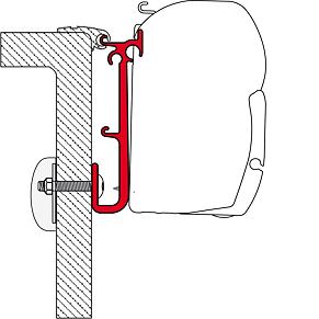 Adapter do przyczep kempingowych do markiz Fiamma F45