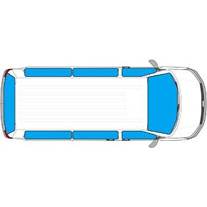 Kompletny zestaw mat termicznych Carbest pro Renault Trafic II/III