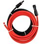 Solární kabel se zástrčkou pro solární moduly LILIE Campere – 2 x 10 mm², 5 metrů
