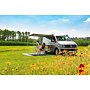 Markýza Fiamma F45S pro VW T5/T6 California, pouzdro černé, plátno šedé - ukázka instalace